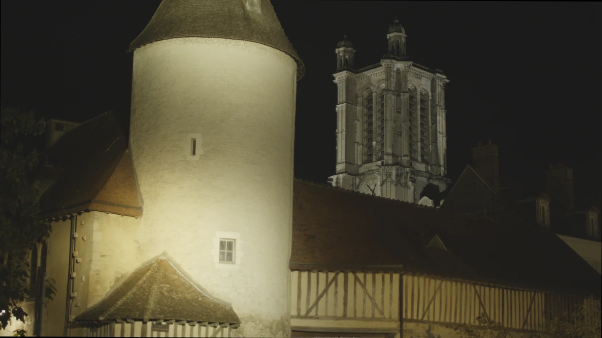 Plan de nuit initial avant masque et superposition