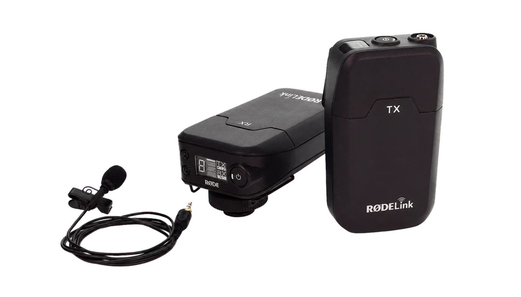 Kit micro cravate RodeLink avec émetteur et récepteur